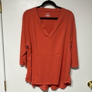 Lane Bryant Woman’s 3/4 sleeve shirt